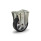 GN 22875 Ruote con supporto per medie portate, rivestimento in gomma, corpo ruota in alluminio, versione intermedia Tipo di cuscinetto: K - Cuscinetto a sfere
Tipo (supporto): B - Supporto fisso
Codifica: M - Versione intermedia
Materiale (supporto): ST - Acciaio stampato