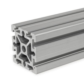 GN 10b Aluprofile, b-Baukasten, mit allseitig offenen Nuten, Profiltyp schwer Profilgröße: B-909010S<br />Oberfläche: N - eloxiert, naturfarben