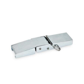 GN 8330 Spannverschlüsse, Stahl Form: B - mit Federstecker