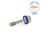 GN 1582 Schrauben, Edelstahl, mit dünnem Schaft zur Verliersicherung, Hygienic Design Oberfläche: PL - poliert (Ra < 0,8 µm)
Werkstoff (Dichtring): H - HNBR