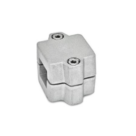 GN 241 Muffen-Klemmverbinder, Aluminium d<sub>1</sub> / s: V - Vierkant<br />Oberfläche: BL - blank, matt gestrahlt