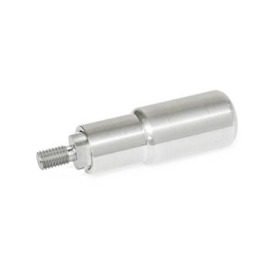 GN 798.4 Impugnature cilindriche girevoli in acciaio INOX, montaggio dal lato dell'operatore Materiale: NI - Acciaio inox