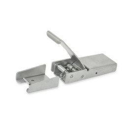 GN 8330 Spannverschlüsse, Edelstahl Form: A - ohne Federstecker