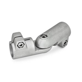 GN 286 Gelenk-Klemmverbinder, Aluminium Form: T - Verstellung mit 15°-Teilung (Verzahnung)<br />Oberfläche: BL - blank, matt gestrahlt