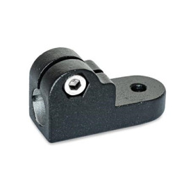 GN 275 Laschen-Klemmverbinder, Aluminium Oberfläche: SW - schwarz, RAL 9005, strukturmatt