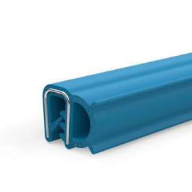 GN 2190 Kantenschutz-Dichtprofile, FDA-konform Werkstoff: NBR - Acrylnitril-Butadien-Kautschuk<br />Form: D - Dichtprofil seitlich
