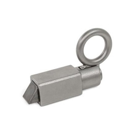 GN 724.4 Rastbolzen, Stahl / Edelstahl, mit Anlaufschräge, zum Anschweißen Form: CU - unmontiert<br />Werkstoff: NI - Edelstahl-Feinguss