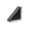 GN 30b Winkel, Aluminium, für Aluprofile (b-Baukasten), mit Zubehör Form: C - mit Befestigungsset und Abdeckkappe
Oberfläche (Winkel): AW - lackiert, weißaluminium
Größe: 30x60/40x80/45x90