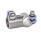 GN 192.5 Winkel-Klemmverbinder, Edelstahl Form: B - mit Dichtungen
