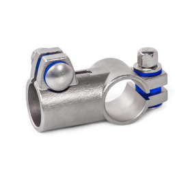 GN 192.5 Winkel-Klemmverbinder, Edelstahl Form: B - mit Dichtungen
