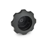 Handräder, Kunststoff, für Stellungsanzeiger GN 000.9 / GN 000.13
