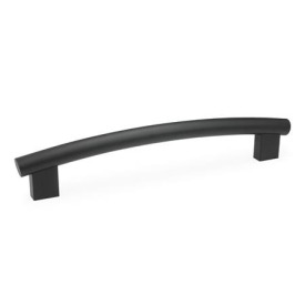 GN 666.4 Rohrbogengriffe, Aluminium- / Edelstahlrohr Oberfläche: SW - schwarz, RAL 9005, strukturmatt