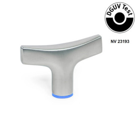 GN 5064 T-Griffe, Edelstahl, Hygienic Design Oberfläche: MT - <br />Werkstoff (Dichtring): E - EPDM