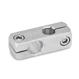 GN 474 Kreuz-Klemmhalter, Aluminium Oberfläche: MT - matt, gleitgeschliffen