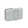 GN 938 Scharniere, Zink-Druckguss, für Flächenelemente (Türscheiben) Werkstoff: ZD - Zink-Druckguss
Oberfläche: SR - silber, RAL 9006, strukturmatt