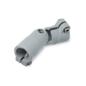 GN 286.9 Gelenk-Klemmverbinder, Kunststoff Farbe: GR - grau, RAL 7040, matt