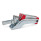 GN 860 Schnellspanner, Stahl, pneumatisch Form: AP - offener Spannarm, mit 2 Flankenscheiben