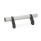GN 333.2 Maniglie tubolari con supporti mobili per maniglie Finitura: ELS - Anodizzato, colore naturale