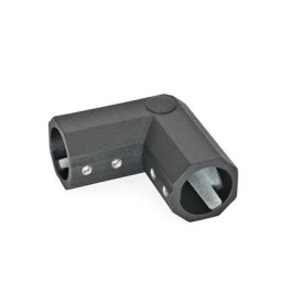 GN 298 Gehäuse für Winkel- / T-Getriebe, Aluminium Form: W - Gehäuse für Winkelgetriebe