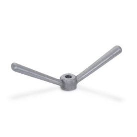 GN 206.1 Doppelarmige Spannmuttern, Stahlguss 