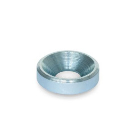 GN 6341 Unterlegscheiben, Stahl Oberfläche: ZB - verzinkt, blau passiviert<br />Form: B - mit Bohrung für Senkschraube