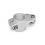 GN 133 Kreuz-Klemmverbinder, Aluminium Oberfläche: BL - blank, matt gestrahlt