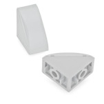 Befestigungswinkel, Form B / Form C, Kunststoff