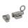 GN 724.6 Pistoncini di posizionamento a molla, acciaio/acciaio INOX, con perno smussato, con flangia per montaggio a filo Type: C4 - Smusso a sinistra
Materiale/Finitura: NI - Fusione di precisione in acciaio INOX
Identification no.: 2 - Con pezzo di riscontro
