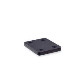 GN 810.19 Grundplatten, Stahl, Zubehör für Kniehebelmodule GN 810.12 / GN 810.13 