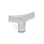 GN 5064 T-Griffe, Edelstahl, Hygienic Design Oberfläche: PL - 
Werkstoff (Dichtring): F - FKM