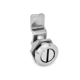 GN 115.6 Chiusure, acciaio INOX, tipo piccolo Tipo: SCH - Con intaglio