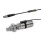 GN 817.7 Rastbolzen, Edelstahl, pneumatisch betätigt Form: E - pneumatisch einfachwirkend, per Federkraft einrastend
Kennzeichen: BS0,4 - beidseitige Positionsabfrage, mit Stecker, Kabel 0,4 m