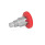 GN 822.1 Miniraster, Rastmechanik offen, mit rotem Knopf Form: C - mit Rastsperre
Werkstoff: NI - Edelstahl
Farbe: RT - rot, RAL 3000