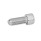 GN 606 Viti con terminale a sfera, acciaio INOX Tipo: BN - Sfera con faccia piana