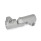 GN 286 Gelenk-Klemmverbinder, Aluminium Form: S - Verstellung stufenlos
Oberfläche: BL - blank, matt gestrahlt