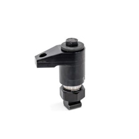 GN 9192 Aufsitzspanner, Stahl Form: S - mit Spannschraube