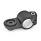 GN 278 Laschen-Klemmverbinder, Aluminium Form: AV - mit Außenverzahnung
Oberfläche: SW - schwarz, RAL 9005, strukturmatt