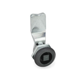 GN 115 Chiusure, funzionamento con chiave a tubo, collare corpo di contenimento colore nero Tipo: VK8 - Con innesto quadrato