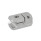 GN 476.2 Reling-T-Klemmhalter, Aluminium, teilbar Oberfläche: MT - 
Form: A - mit Bohrung