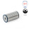 GN 6226 Abstandshalter, Edelstahl, Hygienic Design Form: A3 - Durchgangsbohrung mit beidseitigem Gewinde
Werkstoff (Dichtring): H - HNBR