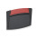 GN 733 Maniglie da incasso, montaggio con viti, plastica Tipo: S - con aletta di chiusura (disponibile solo nella misura b1=120)
Colore della calottina: DRT - rosso, RAL 3000, finitura mat
