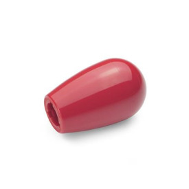 GN 719.2 Schaltknöpfe, Kunststoff Farbe: RT - rot, RAL 3000, glänzend