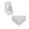 GN 561 Angolari di fissaggio, tipo A, plastica Tipo di angolare: A - 2 fori asolati b<sub>2</sub>, senza gradini guida
N° identificativo: 1 - senza calottina