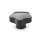 GN 5337 Sterngriffe, Duroplast, mit Messing-Buchse Form: E - mit Gewinde-Sackloch