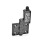 GN 239.4 Cerniere con interruttore, plastica, con connettore Identificativo: SR - Fori alesati per vite a testa svasata, interruttore a destra
Tipo: AS - Connettore in alto