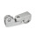 GN 285 Gelenk-Klemmverbinder, Aluminium Oberfläche: BL - blank, matt gestrahlt