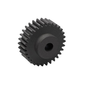 GN 7802 Stirnzahnräder, Kunststoff, Eingriffswinkel 20°, Modul 2 Farbe: GR - grau<br />Zähnezahl z: ≤ 30