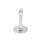 GN 44 Piedini di livellamento, acciaio INOX AISI 316 L Tipo (base): B0 - Senza disco antiscivolo, con 2 fori di montaggio
Versione (vite): SK - Con dado, esagono esterno in basso