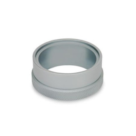 GN 264 Teilringe, Stahl, mattverchromt Form: MCR - mattverchromt