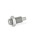 GN 313 Pistoncini di posizionamento a molla, acciaio INOX / manopola in plastica Materiale: NI - Acciaio inox
Tipo: DK - Con controdado, senza manopola
N° identificativo: 1 - Perno senza filettatura interna